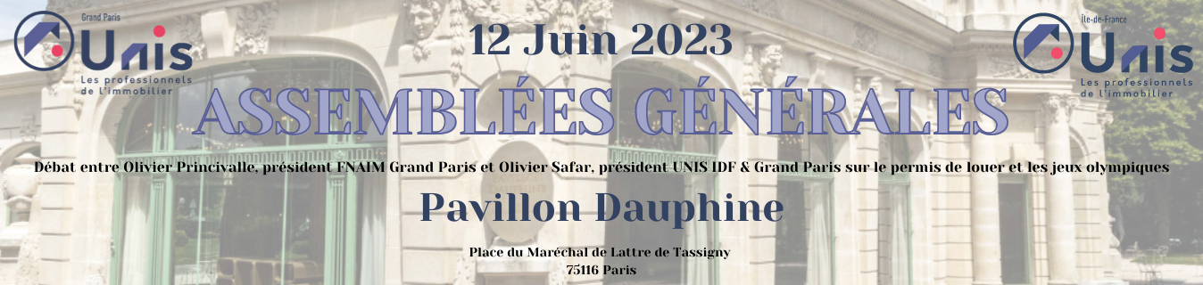 Débat de la soirée de l’UNIS du Grand Paris, le lundi 12 juin 2023, 18h30-20h,